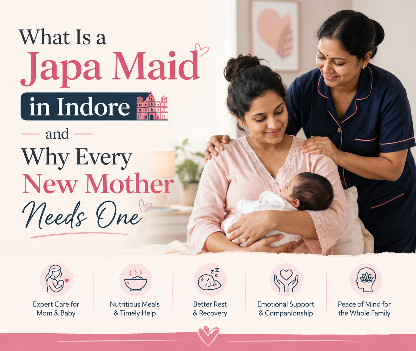 Read more about the article What Is a Japa Maid in Indore and Why Every Newborn Mother Needs One